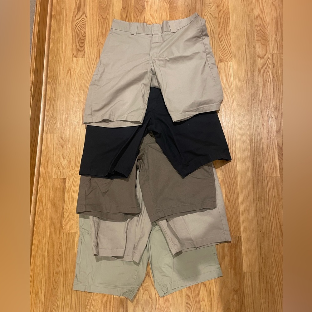 Lot of Dickies work shorts, size 34